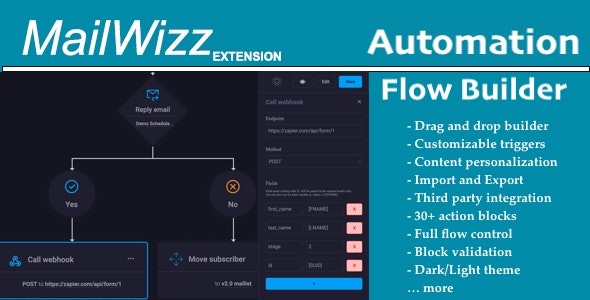 Automation Flow Builder for MailWizz EMA v1.0.2