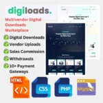 Digiloads - Multivendor Digital Downloads Marketplace