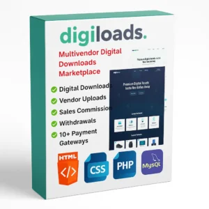 Digiloads - Multivendor Digital Downloads Marketplace