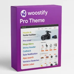 Woostify Pro Theme – Fast, Lightweight & SEO-Friendly WooCommerce Theme