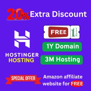 Buy Hostinger Hosting with 20% Discount and more Offers